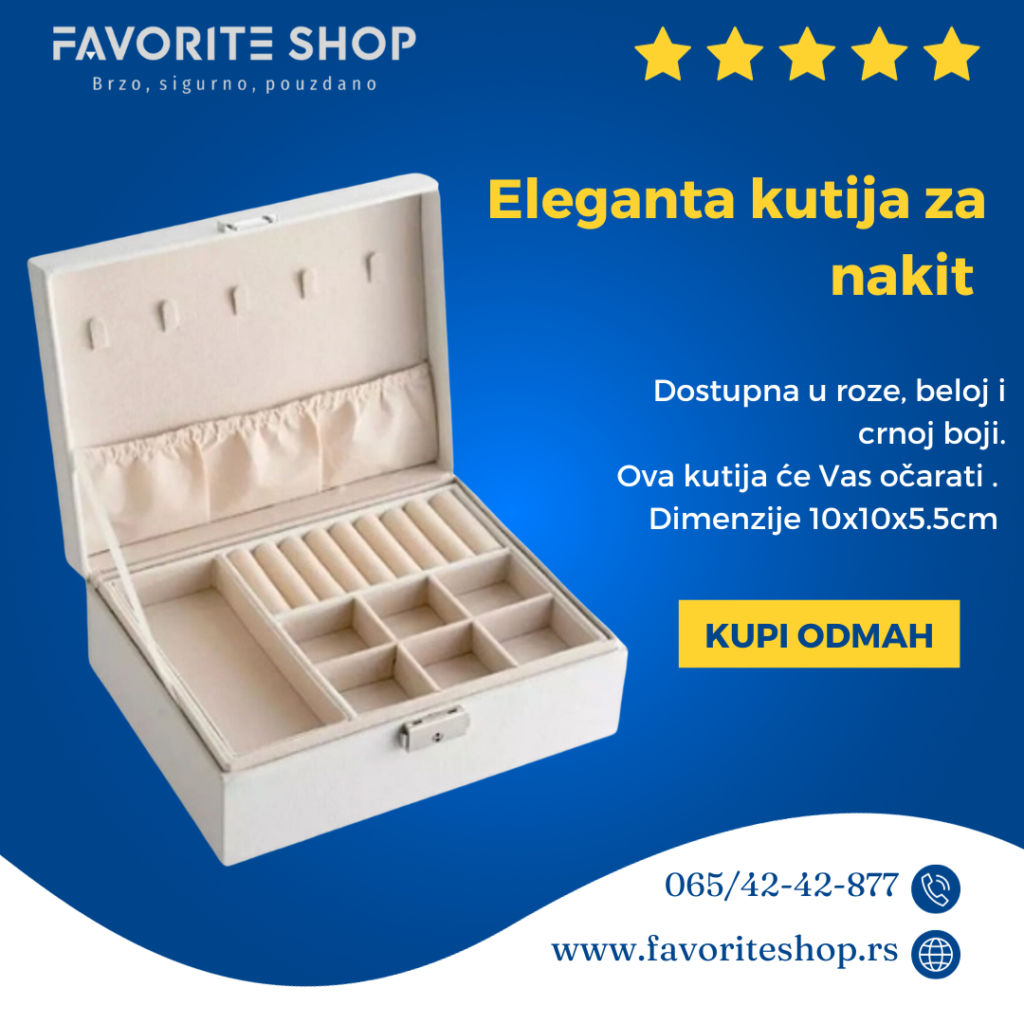 Elegantna kutija za nakit